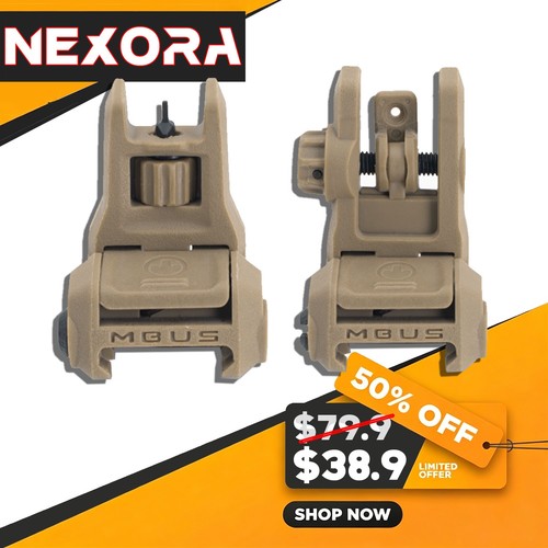 Tactical flip back sight - tactical,