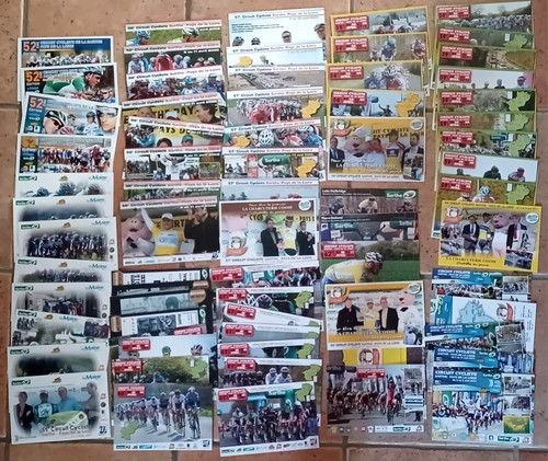 Cyclisme lot cartes - 69,