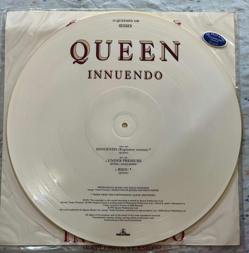 Picture disc queen innuendo - picture,