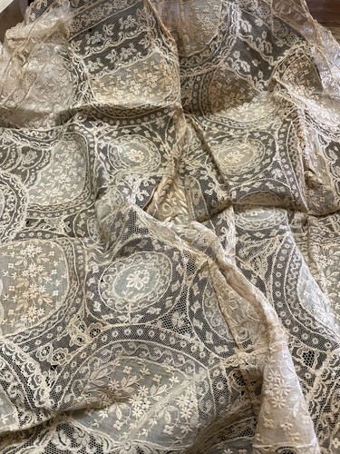 Ancienne nappe dentelle - ancienne,