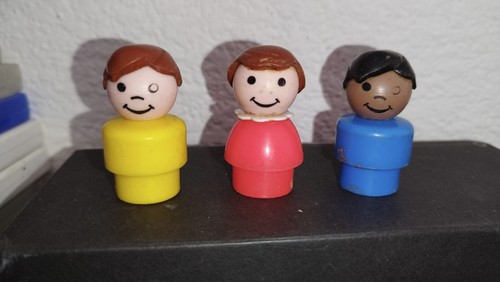 Lot figurine vintage fisher - lot,