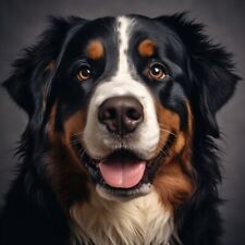 XXL 18 X 18 cm Bouvier bernois