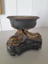 Coupe ancienne socle en marbre
