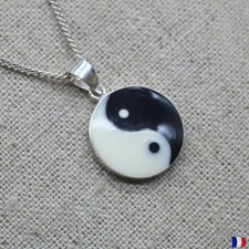 Pendentif Yin Yang argent 925