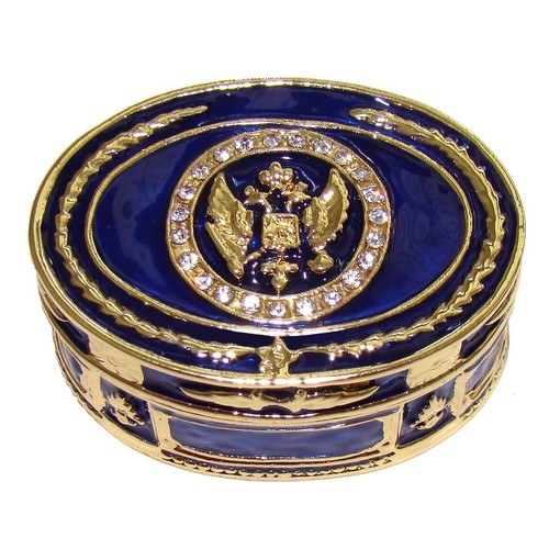 Réplique tabatiere faberge - tabatiere,