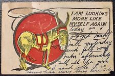 1907 Postcard Early Basketball Basket Ball Read Note Dyersburg TN Tennessee
