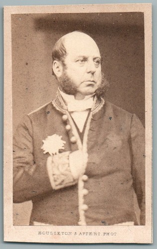 Cdv 1870 pierre jules baroche - cdv,