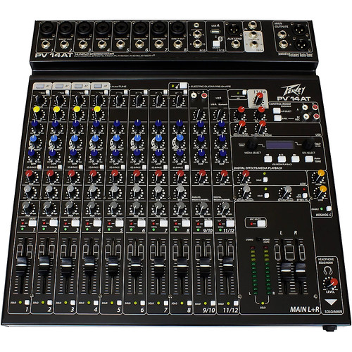 Peavey mixer with - peavey, 14