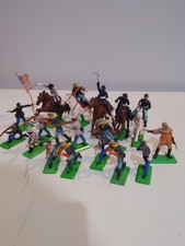 Lot Of (18) Britains LTD 1971 Deetail Civil War Confederate & Union Soldiers 2"