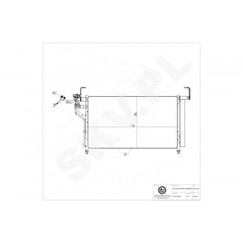 Condenseur clim pour - condenseur,