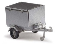 Busch 59955 - 1/87/H0 Remorque Chien Avec Chien (Ouverture / Fermé) - Neuf