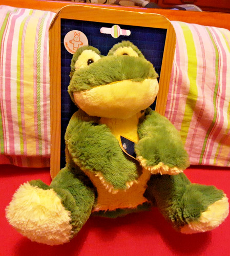 Doudou peluche grenouille - doudou,