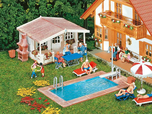 Faller piscine abri de - faller,