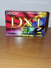 Sealed cassete, tape Denon DX1