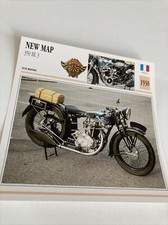 New Map 350 BL3 1930 carte collection moto Atlas France