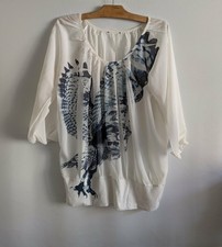Blouse blanche voile polyester