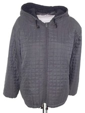 Silvy Gilet Homme Gris Taille 44 Capuchon Charnière Cachutée Hiver