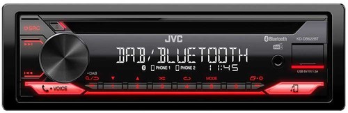 Jvc db622bt autoradio - jvc, din