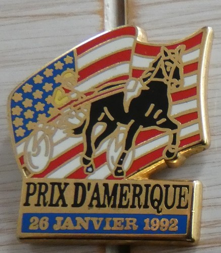 Pin cheval equitation sulky - pin's,
