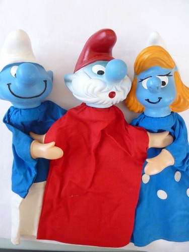 Marionnettes schtroumpfs - 3,