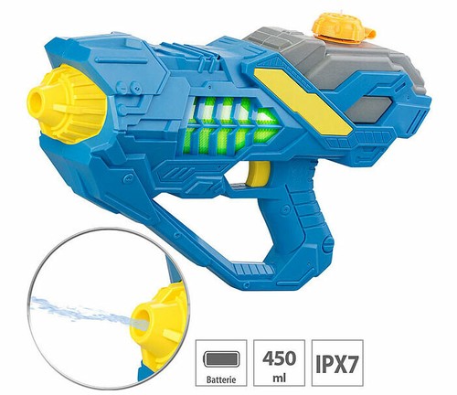 Pistolet eau motorisé - pistolet,