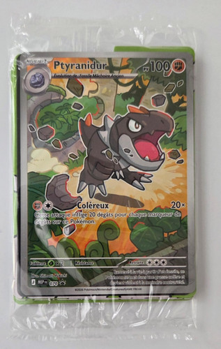 Carte promo pokemon ptyranidur - pokemon,
