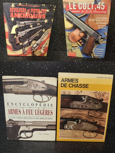 Lot livres armes feu - lot,