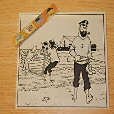 Fac-similé HERGE Tintin CASE STRIP TRESOR DE RACKHAM LE ROUGE LE SOIR 1943