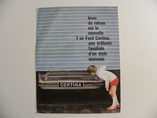 Brochure FORD CORTINA levée