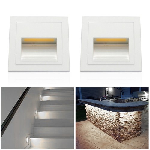 Cool white led stair - stair, step