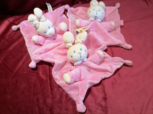 Doudou lot lapins - de,