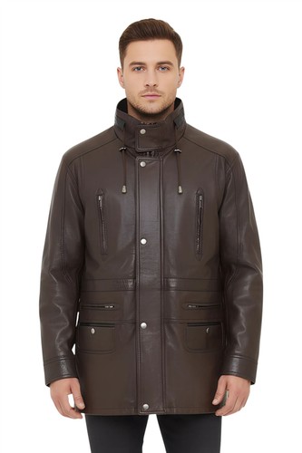 Veste parka daim - en, souple