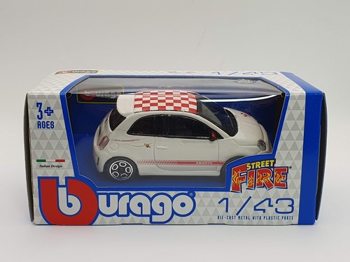 Fiat abarth 500 burago 43 - burago, 1/43