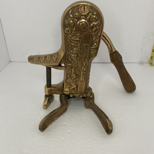Vintage vintner brass table - vintage,