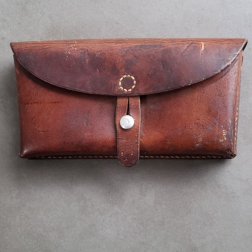 Ancienne cartouchiere cuir - cartouchiere, en