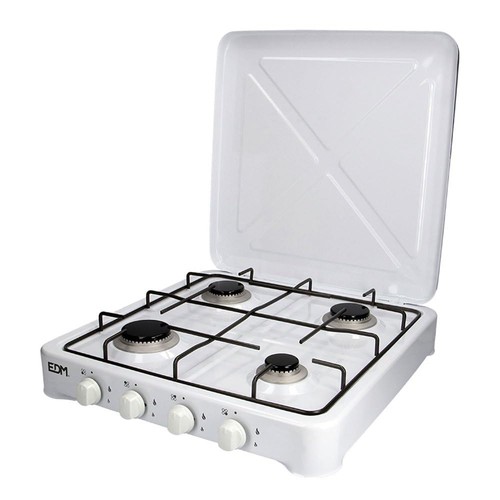 Cuisinière gaz émaillée - À,