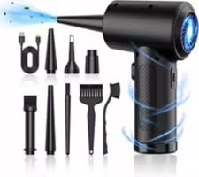 Souffleur Air Comprimé 3 Vitesses Souffleur PC - Mini Souffleur Voiture avec ...