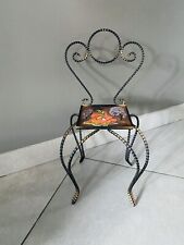 Porte plante en fer forgé