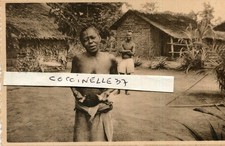 Carte CONGO LOMBOLOMBO Wafanda Instantané coin village Femme seins nus Nu