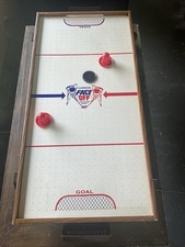 Vintage Carrom Face Off Fast Action Air Hockey Table Works Great