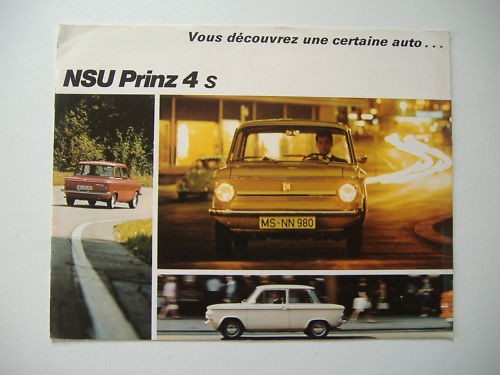 Catalogue nsu prinz vous - s,