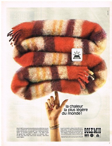 Publicite 1970 sole mio - ,