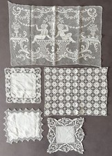 5 napperons restangulaires