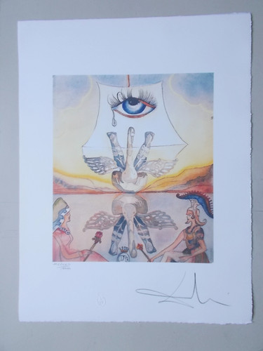 Lithographie salvador dali - lithographie,,