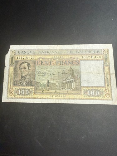 100 francs belge - 100,