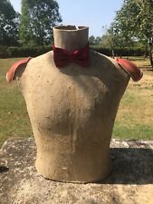 Vintage French 1930s Men's Tailor Dummy Mannequin Gents Dummy Torso c1930s