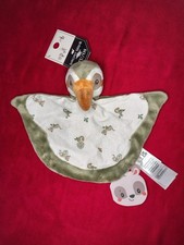 Doudou Plat Oiseau/Toucan Vert