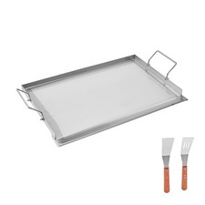 Plaque de cuisson acier inox