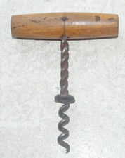 TIRE-BOUCHONS ANCIEN BOIS ET