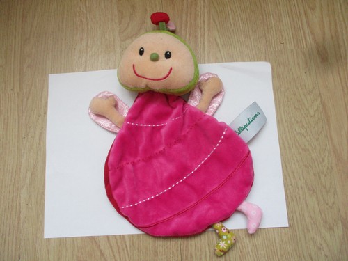 Doudou plat marionnette